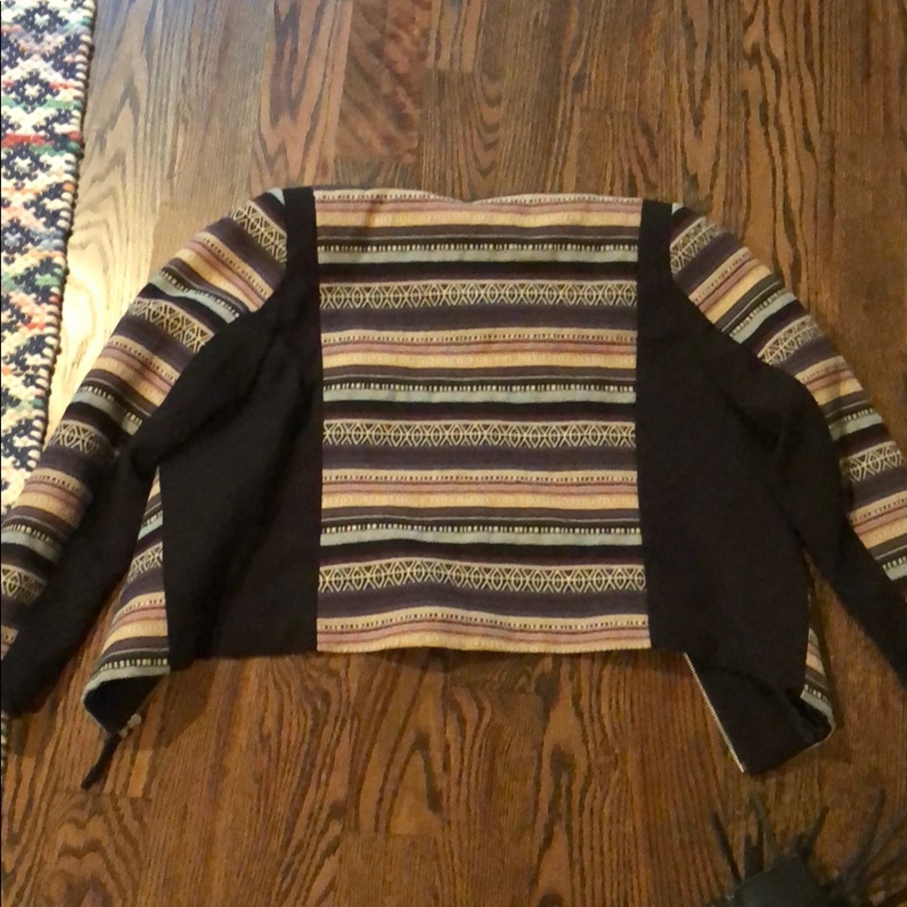Patterned crop jacket - Picture 3 of 3